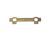 Locking plate for steering column screw (Item nr. 7)