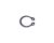 Circlip for shaft φ14 (Item nr. 4)