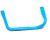 Blue long car left foot guard bar assembly (Item nr. 6-5)
